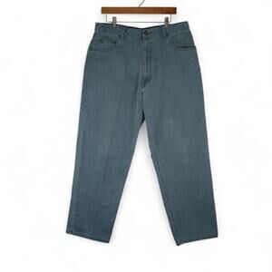 Hunt Club Jeans Mens 36x30 Blue Denim Tapered Leg 100& Cotton American Jeanswear